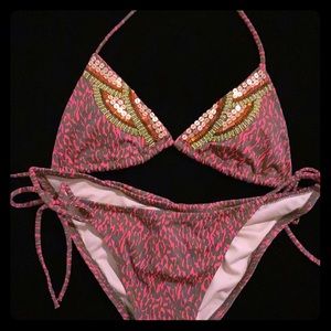 Victoria secret tie bikini